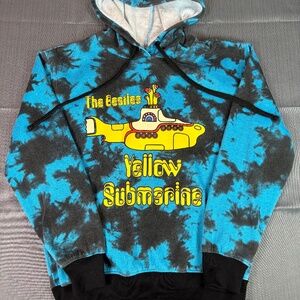 The Beatles “Yellow Submarine” Tie-Dye Hoodie | Medium| Official 2008 Apple Corp